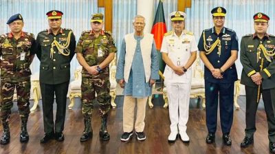 নবনিযুক্ত পিএসওকে পরানো হলো লেফটেন্যান্ট জেনারেল র‌্যাঙ্ক ব্যাজ