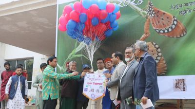 জাহাঙ্গীরনগরে বর্ণিল প্রজাপতি মেলা