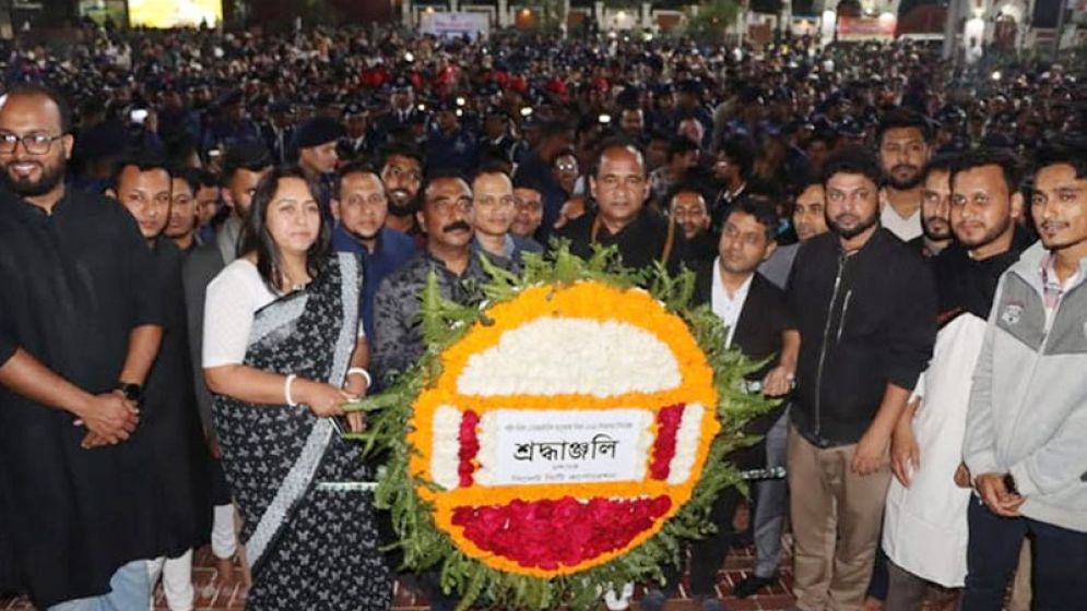সিলেটে ভাষা শহীদদের প্রতি সর্বস্তরের মানুষের শ্রদ্ধা 
