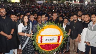 সিলেটে ভাষা শহীদদের প্রতি সর্বস্তরের মানুষের শ্রদ্ধা 