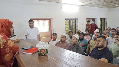 নিমসার বাজারে রসিদ ছাড়া সবজি বেচাকেনা নয়