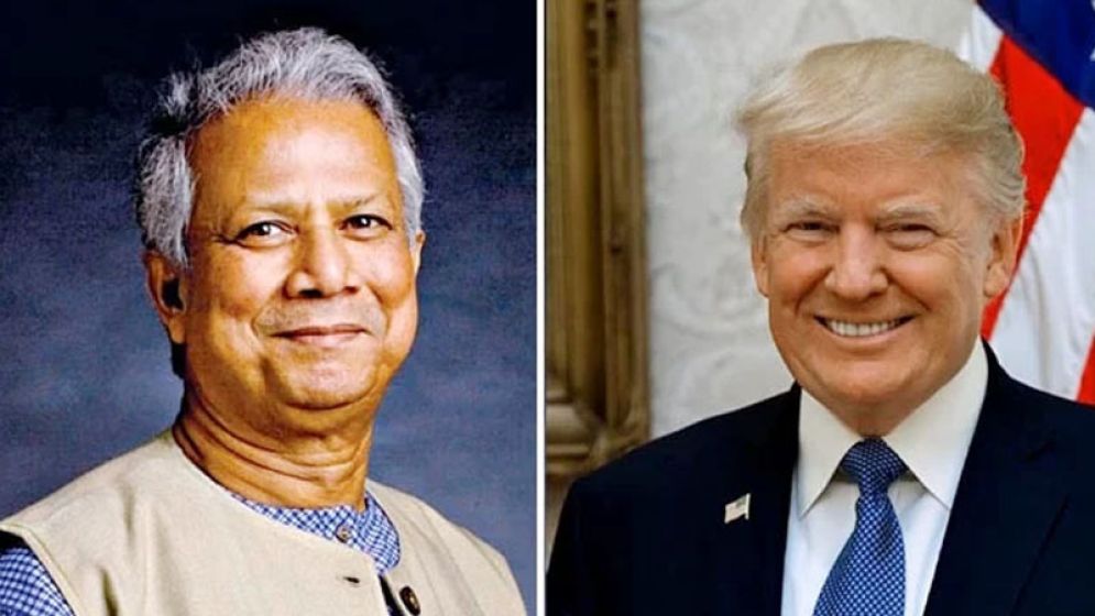 শুল্ক স্থগিত করায় ট্রাম্পকে প্রধান উপদেষ্টার ধন্যবাদ