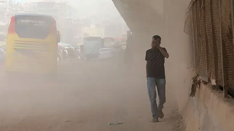 দুষণের অসুখে ঢাকা
