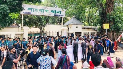 শাহবাগ থানা ঘেরাও, সাম্য হত্যার বিচারের দাবি