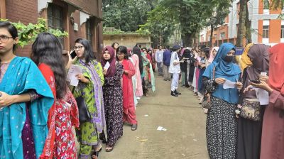 শান্তিপূর্ণভাবে শেষ হলো ৩৮তম ডাকসু নির্বাচনের ভোটগ্রহণ