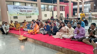 খালেদা জিয়ার আরোগ্য কামনায় ঢাকেশ্বরী মন্দিরে বিশেষ প্রার্থনা