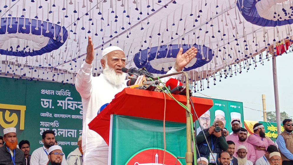 যতদিন মানুষের অধিকার নিশ্চিত না হবে, ততদিন চব্বিশ চলবে : শফিকুর রহমান