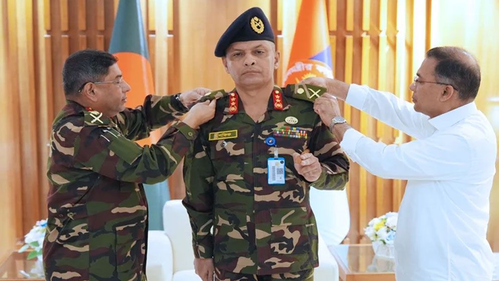 সশস্ত্র বাহিনী বিভাগের নতুন প্রিন্সিপাল স্টাফ অফিসারের দায়িত্বভার গ্রহণ