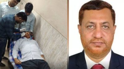 সড়ক দুর্ঘটনায় এমপি নুরুল আমিন আহত