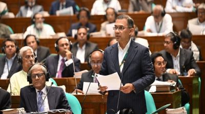 রাষ্ট্রপতির ভাষণ বর্জন করে বিরোধী দলের ওয়াক আউট