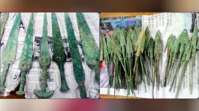 ইরান থেকে লুট করা ৪ হাজার বছরের পুরোনো তলোয়ার জব্দ