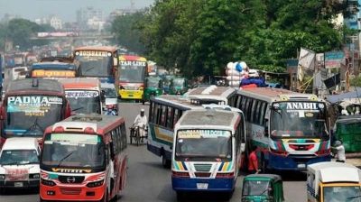 আজ থেকে বাসের বর্ধিত ভাড়া কার্যকর 