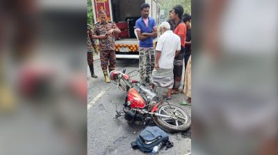 চাঁপাইনবাবগঞ্জে সড়কে প্রাণ গেল শ্যালক-ভগ্নিপতির