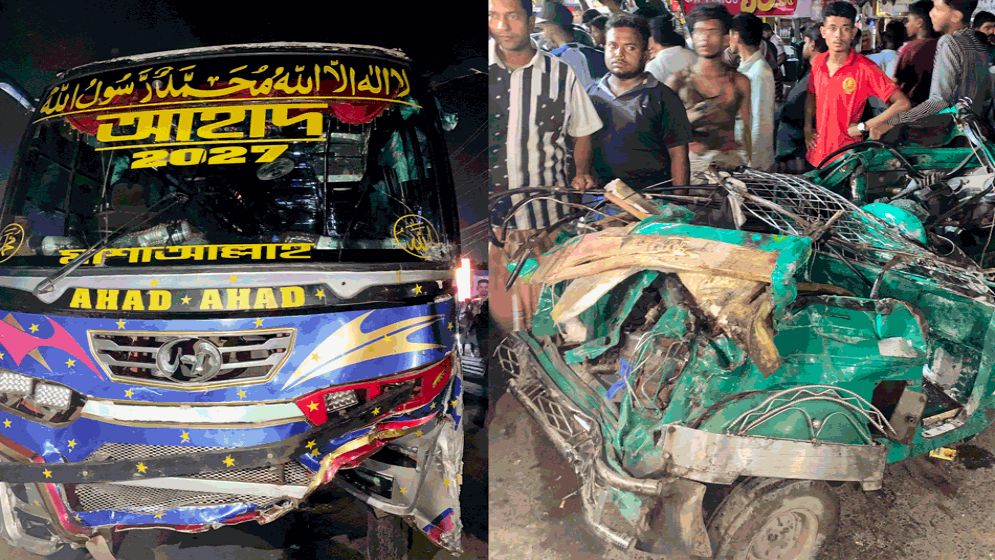 বাস ঢুকে পড়ল দোকানে: নিহত ২, আহত ১৫