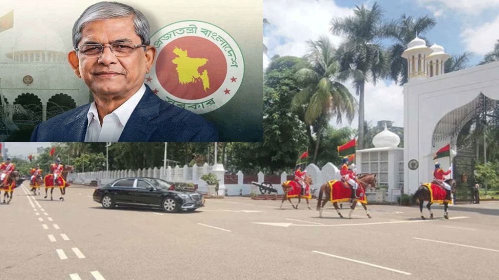 বঙ্গভবনে উঠলেন রাষ্ট্রপতি মির্জা ফখরুল ইসলাম আলমগীর