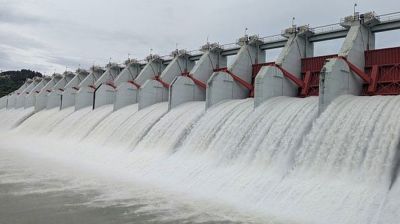 কাপ্তাই বাঁধের সব জলকপাট খুলে দেওয়া হয়েছে