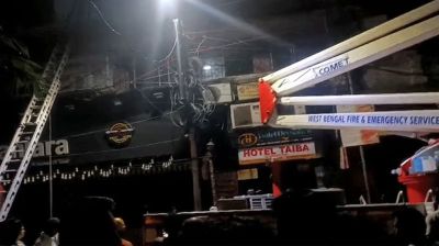 কলকাতার হোটেলে আগুন, প্রাণ গেল ৯ বাংলাদেশির