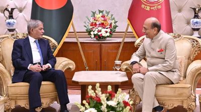 ভারতের সঙ্গে সম্পর্ক জোরদারে অমীমাংসিত ইস্যু সমাধানের আহ্বান রাষ্ট্রপতির